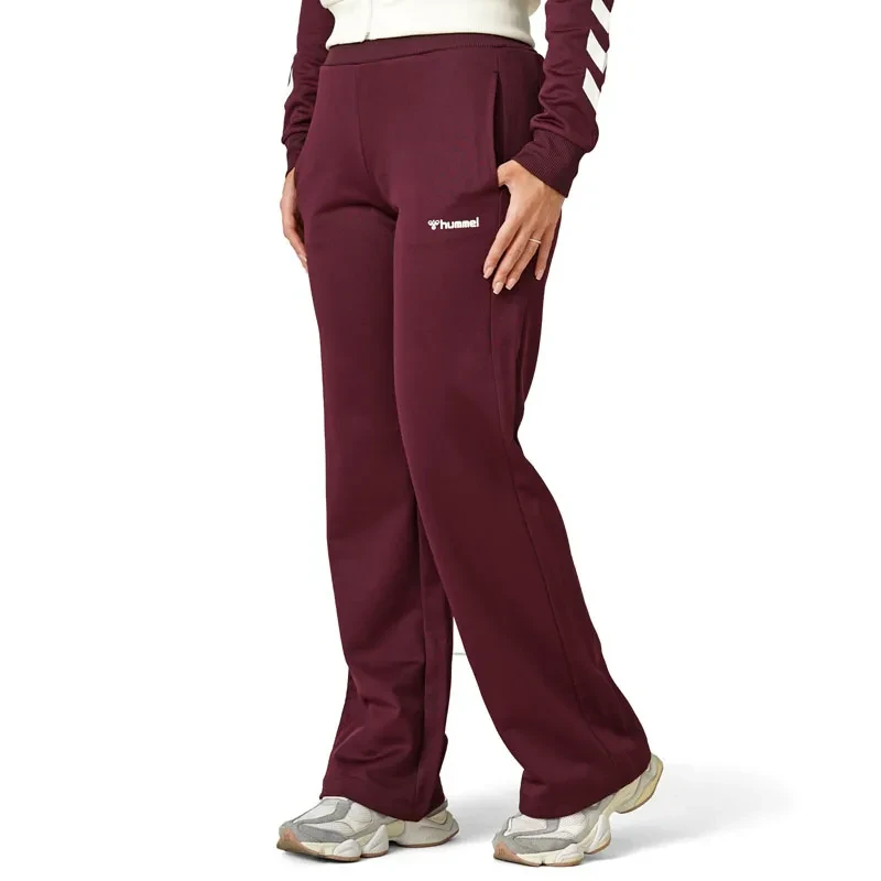 Hummel ženski donji dio trenerke Hmlgenes, Bordo