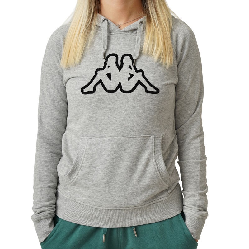 Ženska dukserica Kappa Logo Celery, zelena