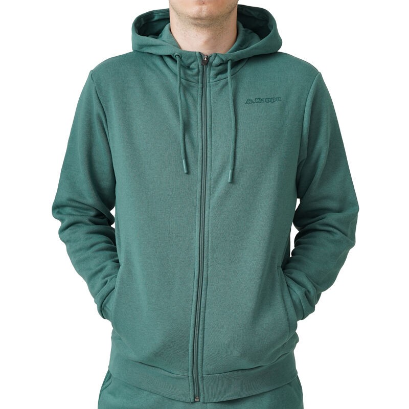 Muška dukserica Kappa Feffox, zelena