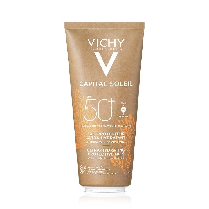 VICHY Capital Soleil eko mlijeko za tijelo SPF 50+, 200 ml