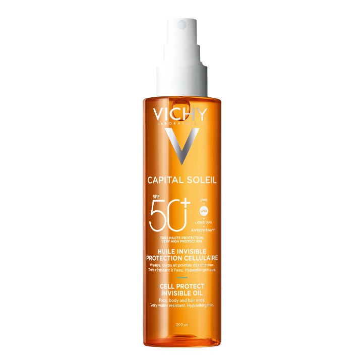 VICHY Capital Soleil ulje za zaštitu ćelija SPF 50+, 200 ml