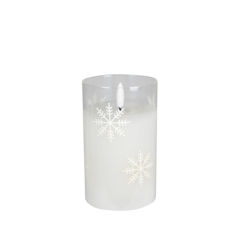 Sigma Novogodišnja  Led Sveca 13Cm (Pahulje) Eth-7510-B, Bijela