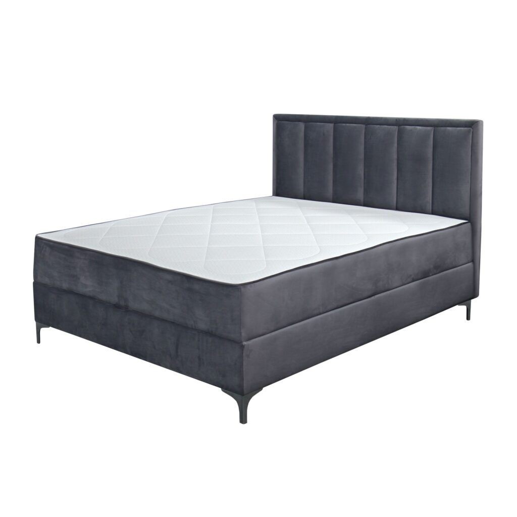 Francuski Ležaj Rodos (Sa Dušekom), Sivi