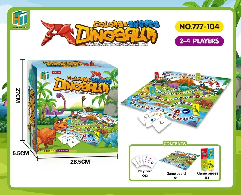 Igra Boje I Oblici Dinosaurusi No.777-104
