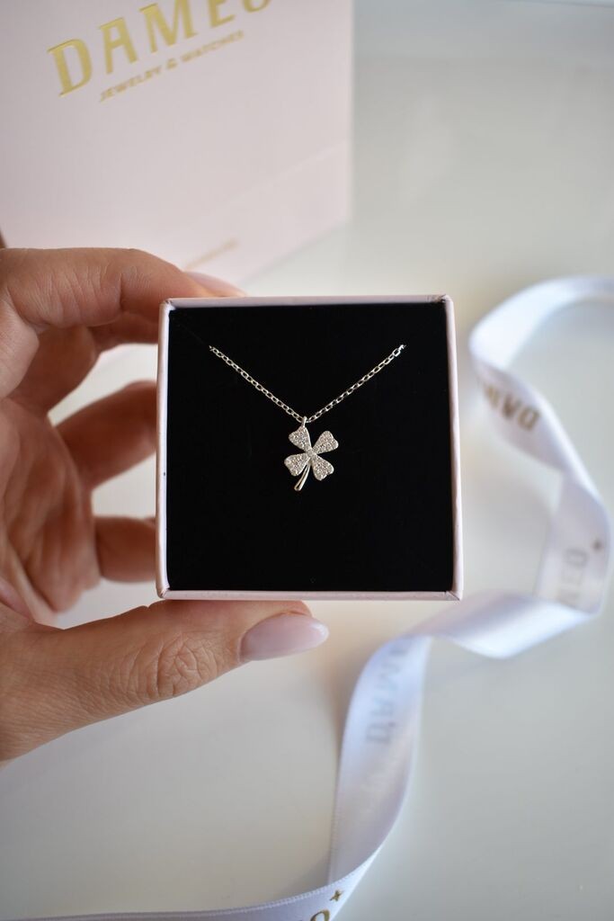 Dameo Ogrlica Lucky Shine - srebro 925 i cirkoni