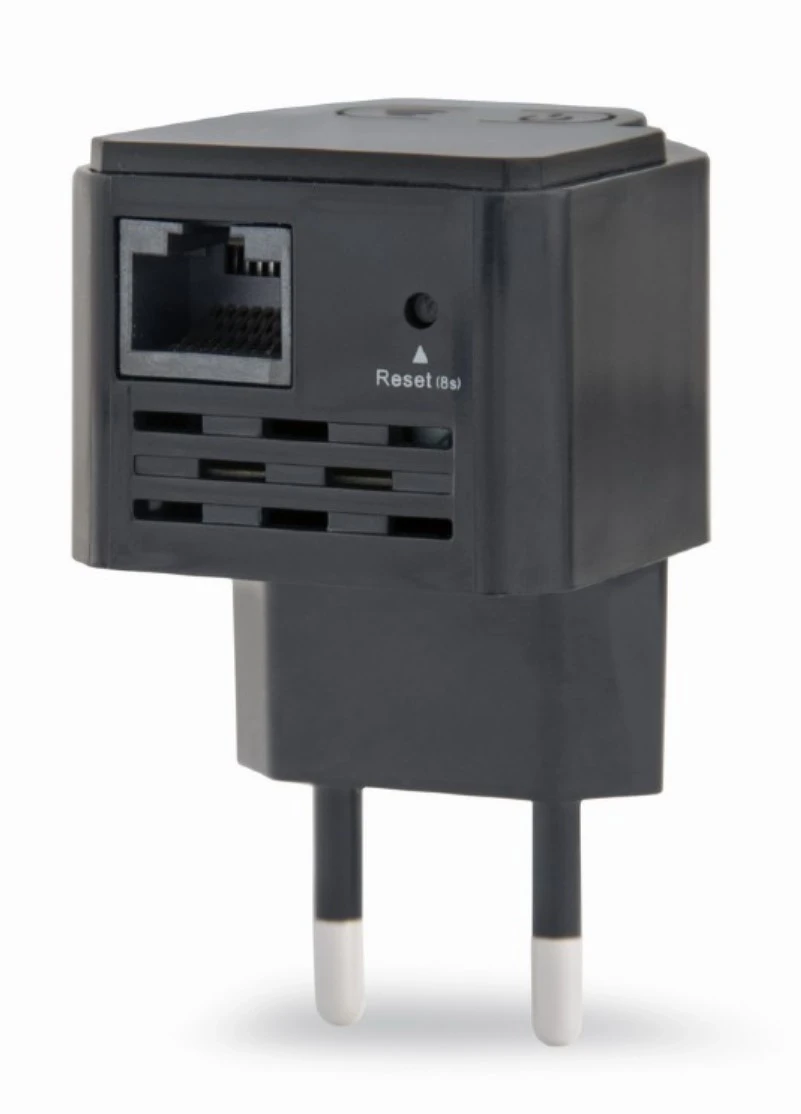 Gembird Wi-Fi repeater . 300 mbps black, Crna
