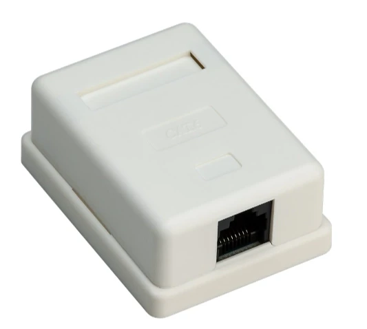 Goobay Utičnica RJ45 mrežnaCAT 6UTP, Bijela