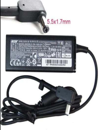 Acer 45W 19V 2.37A (5.5 X 1.7), Crna