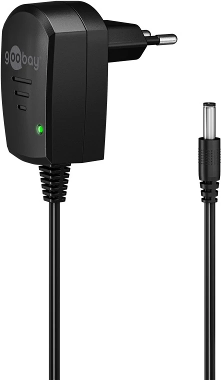 Goobay 5 V napajanje (5 W / 10 A), Crna