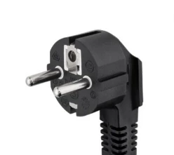 Goobay Produžni kabal sa uzemljenjem 10 mi, Crna