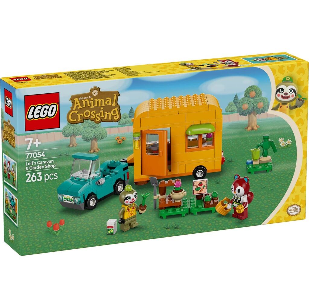 LEGO Animal Crossing Leif s kamperom i vrtnom prodavnicom 77054