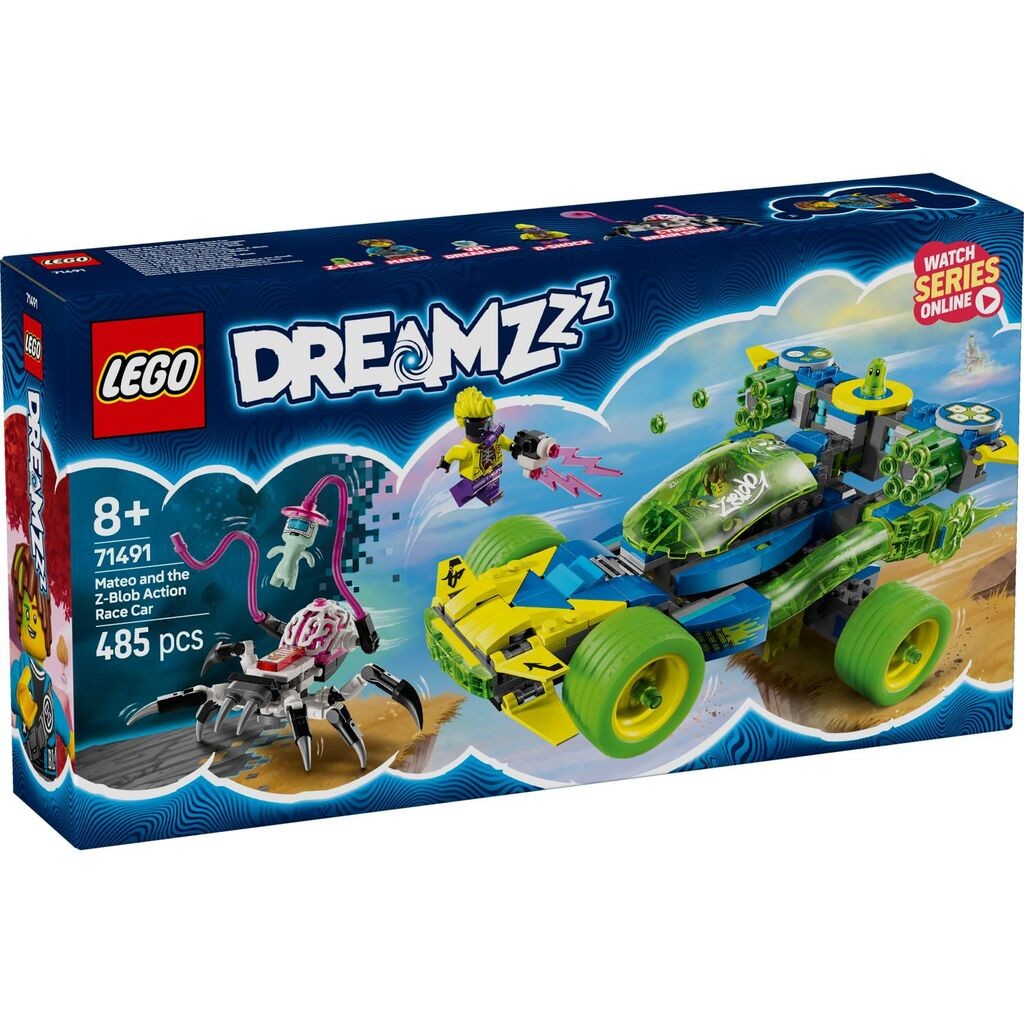 LEGO Igračka LEGO kocke DREAMZzz Mateo and the Z-Blob Action Race Car 8+