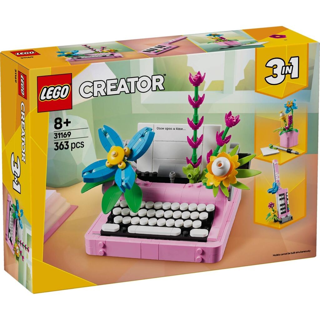 LEGO Creator pisaća mašina sa cvijećem 31169