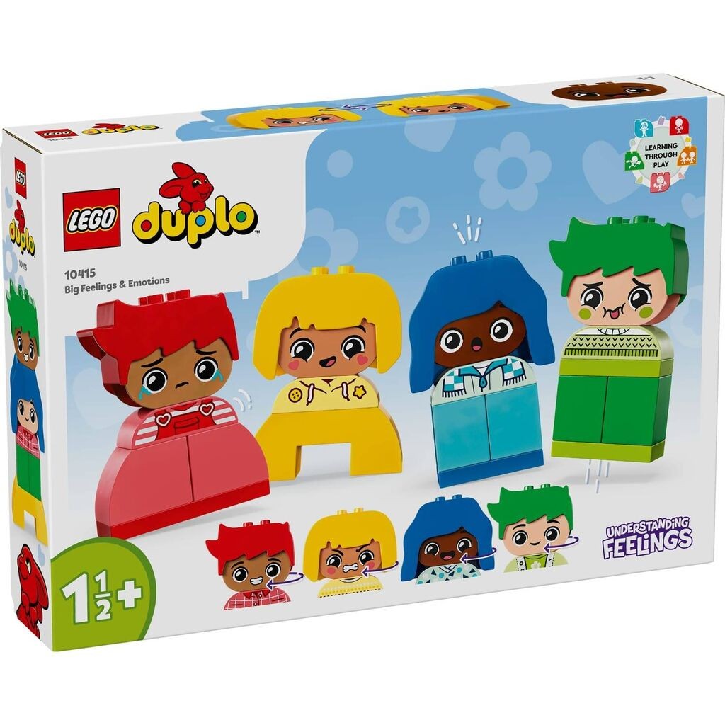 Lego Igračka kocke Duplo Big Feelings & Emotions 18m+,Šarena
