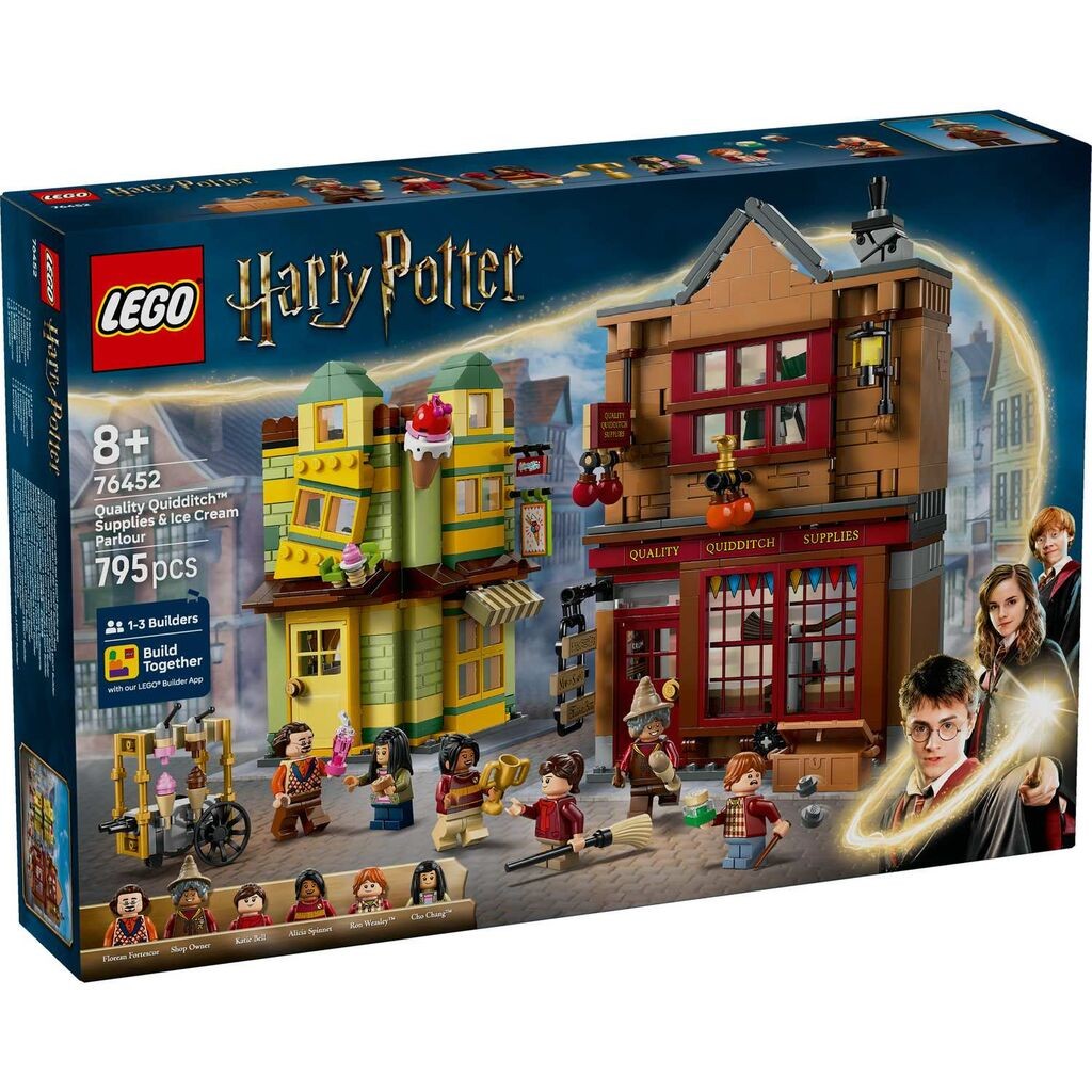 Igracka Lego Kocke Harry Potter Quality Quidditch™ Supplies & Ice Cream Parlour 8+