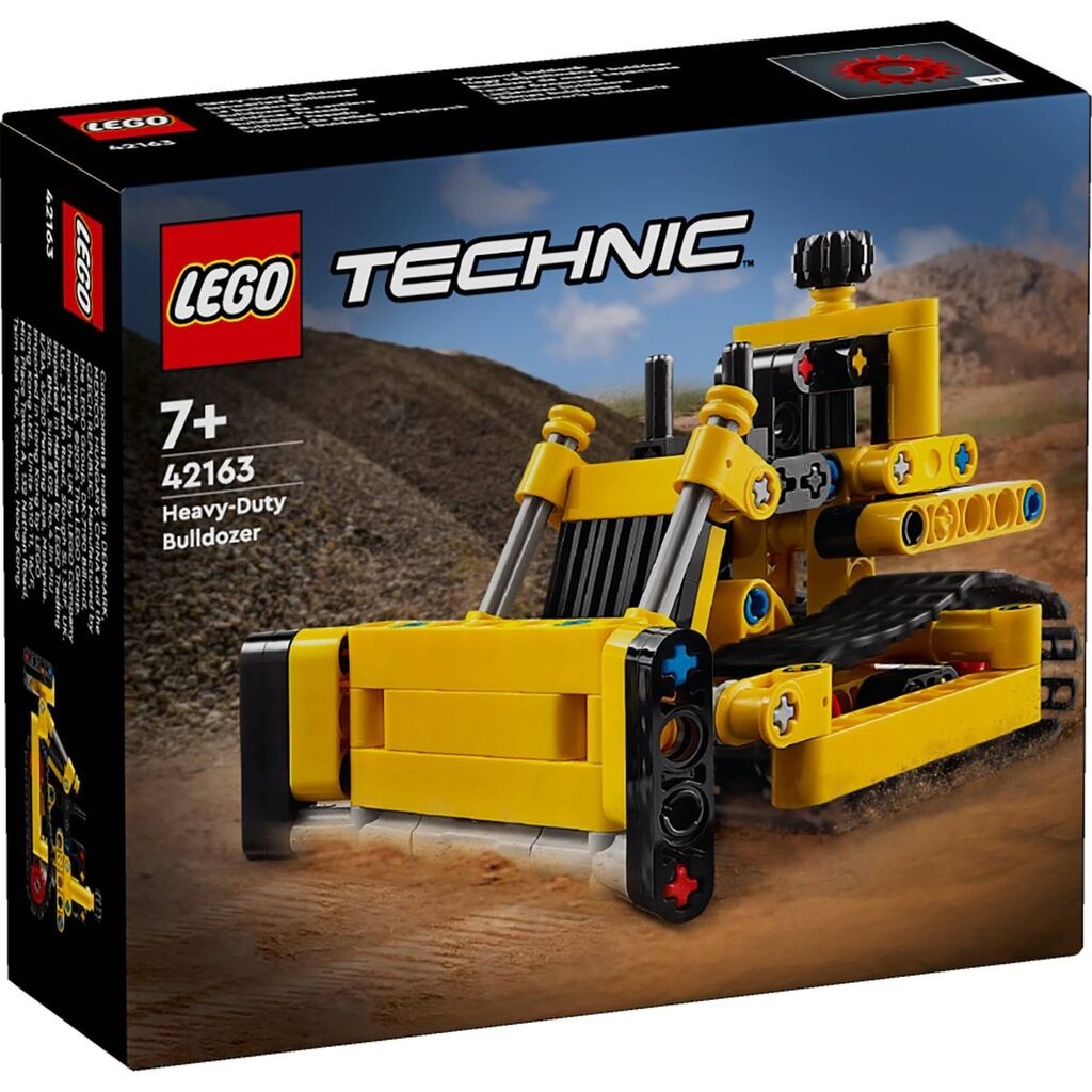 Lego Igračka kocke Technic Heavy-Duty Bulldozer 7g+,Žuta