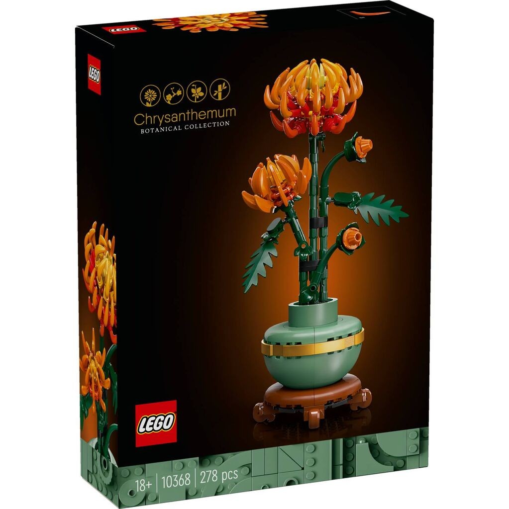 LEGO Igračka LEGO kocke The Botanical Collection Chrysanthemum 18+