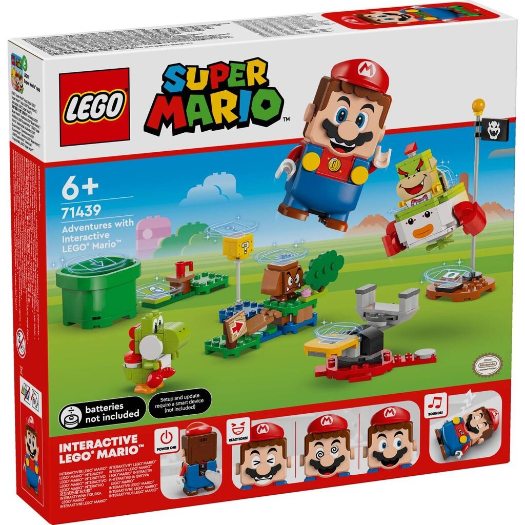 LEGO Igračka LEGO kocke Super Mario Adventures with Interactive LEGO Mario 6+