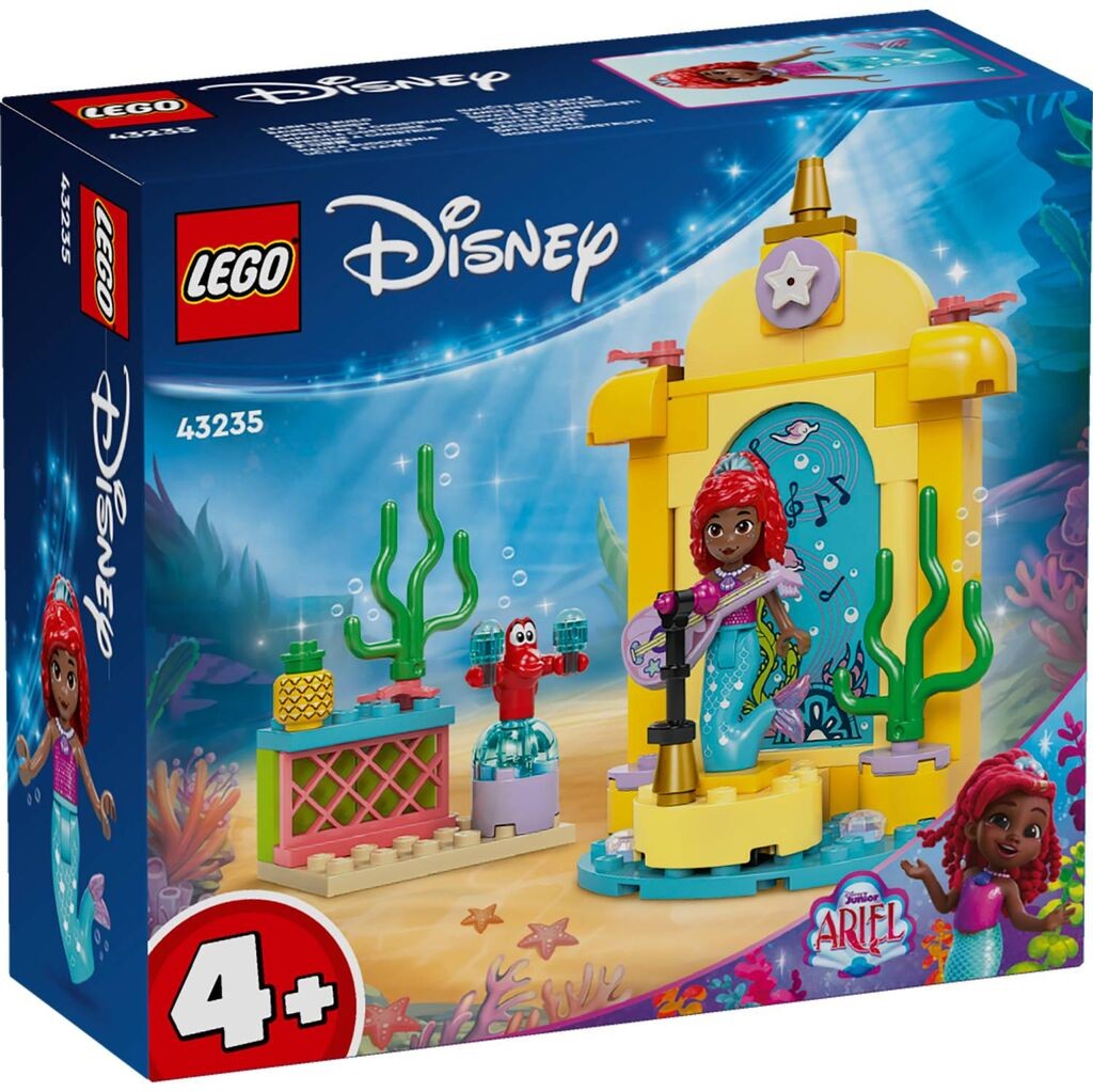 Lego Igračka kocke Disney Ariel's Music Stage 4+,Šarena