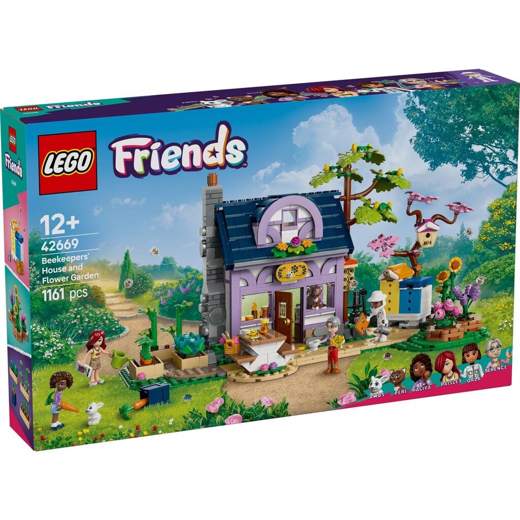 LEGO Friends Pčelarska kuća i cvjetnjak 42669
