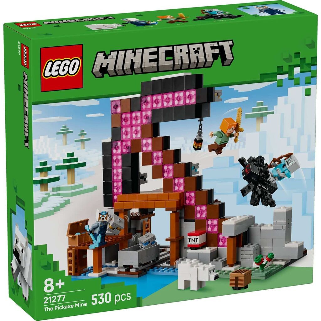 Igracka Lego Kocke Minecraft The Pickaxe Mine 8+