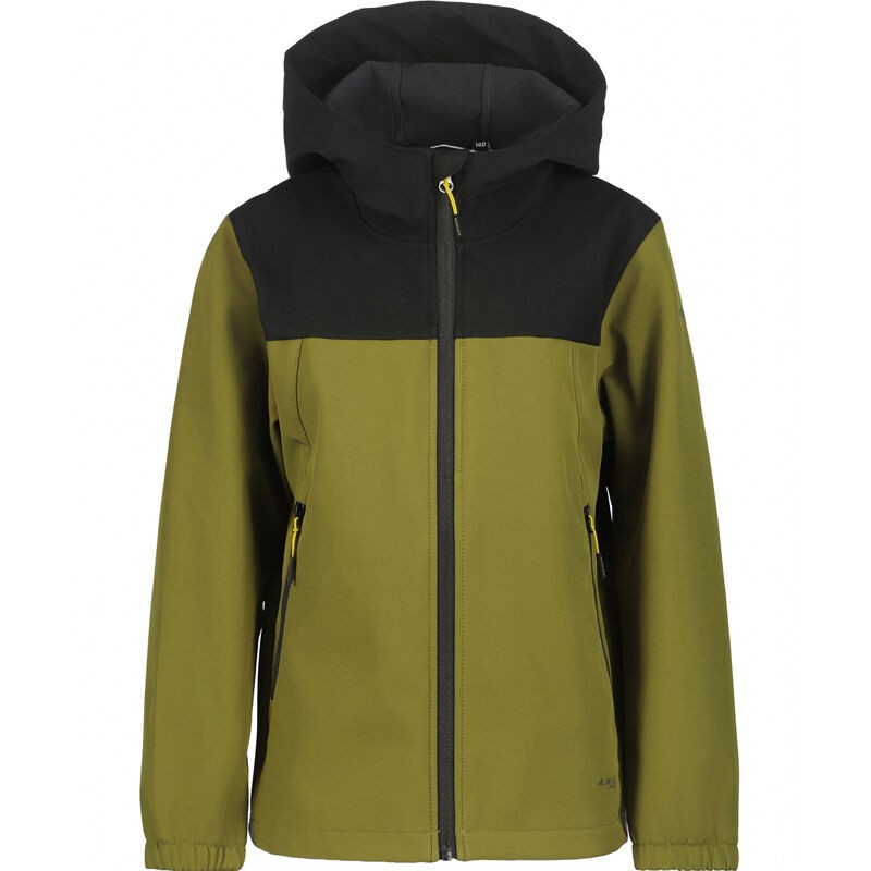 Ice Peak jakna za dječake Conan Jr., maslinasto-crna