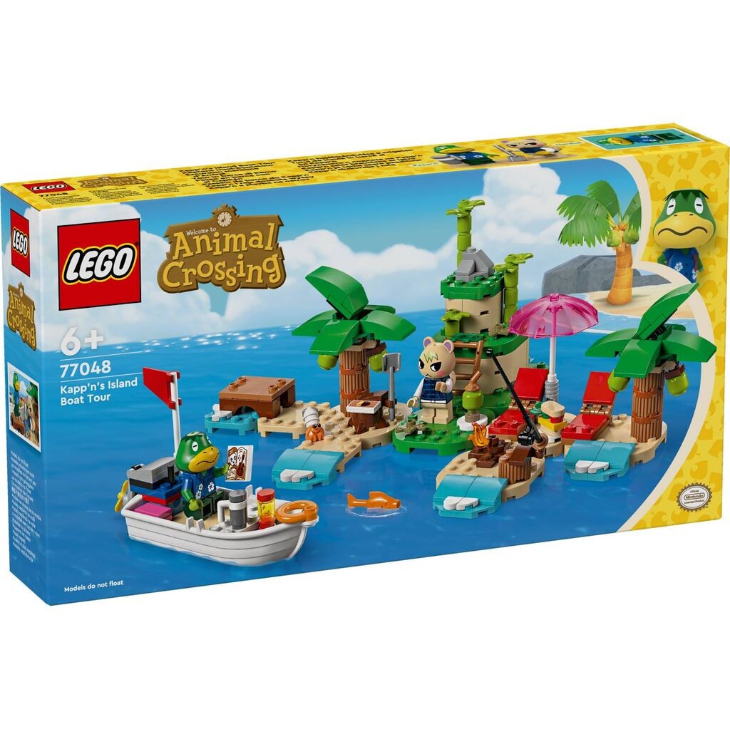 Lego Igračka kocke Animal Crossing Kapp'n's Island Boat Tour 6+,Šarena