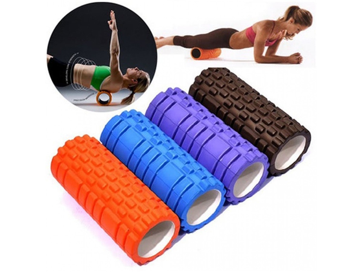 Valjak Za Pilates 30Cm  Ø10Cm Ljubičasta