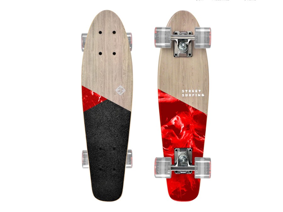 Skateboard Street Surfing Wood Beach Board Bloody Mary