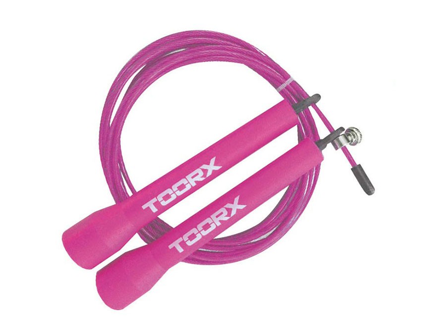 Konopac Za Preskakanje Toorx Steel Pink