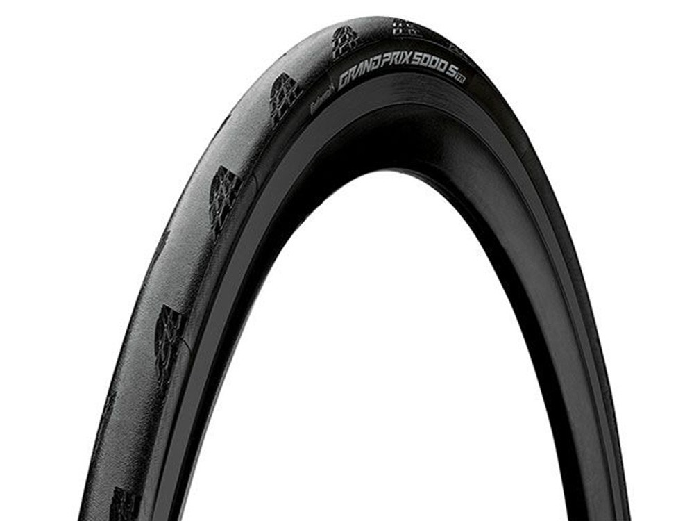 Guma Spoljna Continental Grand Prix 5000 S 700X25C Tubeless Black/Black Skin Kevlar