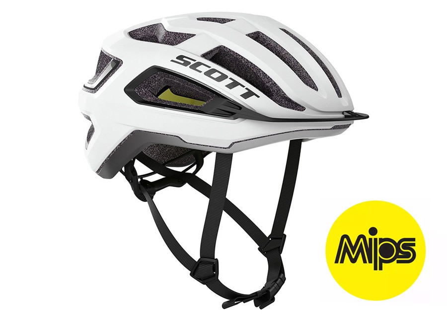 Kaciga Scott Arx Plus White Black 5559