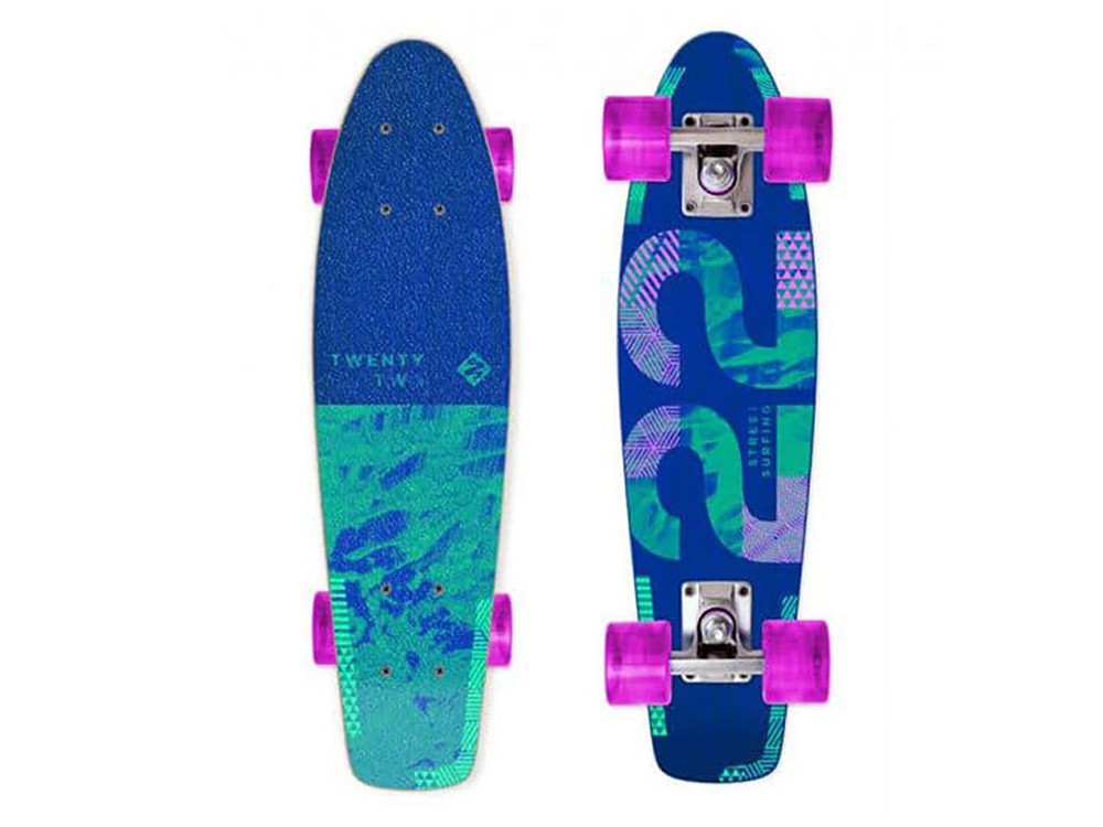 Skateboard Street Surfing Wood Beach Board Twenty Two