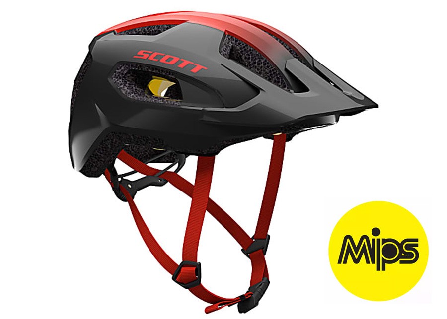 Kaciga Scott Supra Plus Dark GreyRed