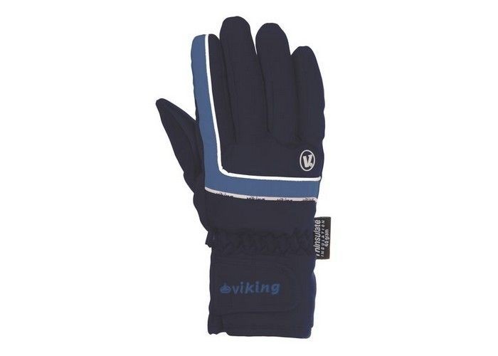 Ski Rukavice Dječije Viking Kevin Black/Blue 45