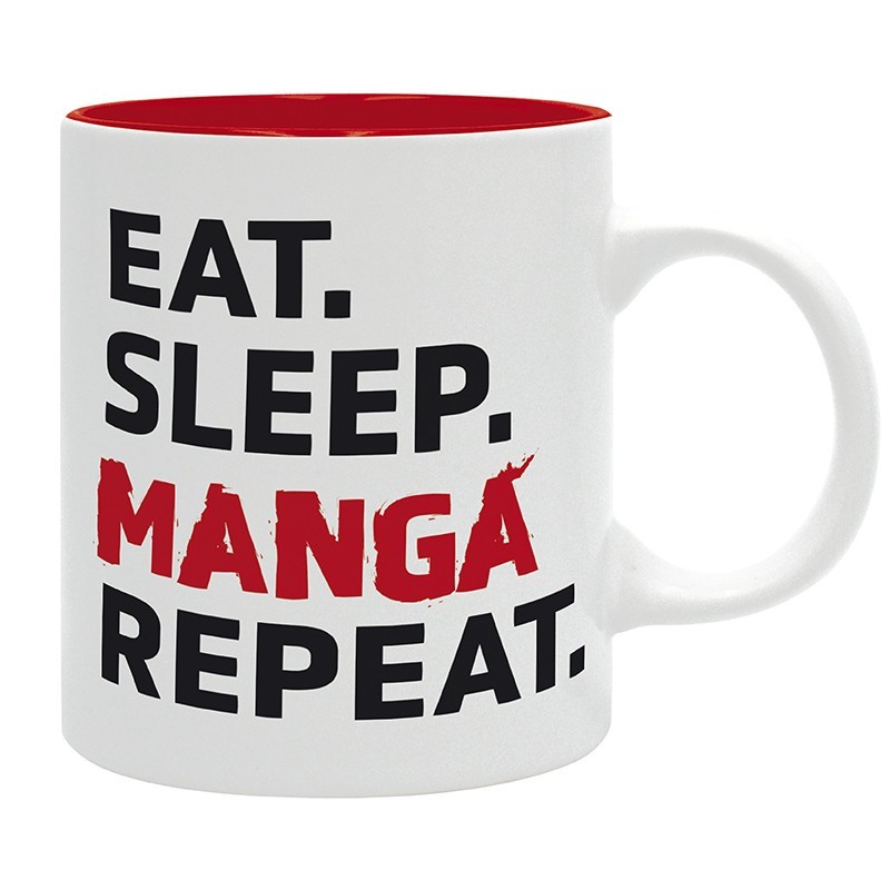 Šolja Manga - Eat, Sleep, MANGA , Repeat.