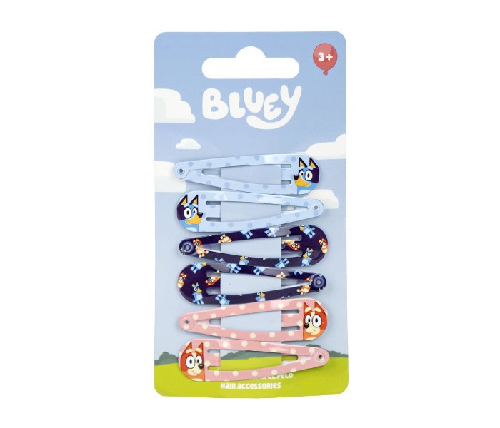 Cerda Šnale za kosu  Bluey, 6 kom.