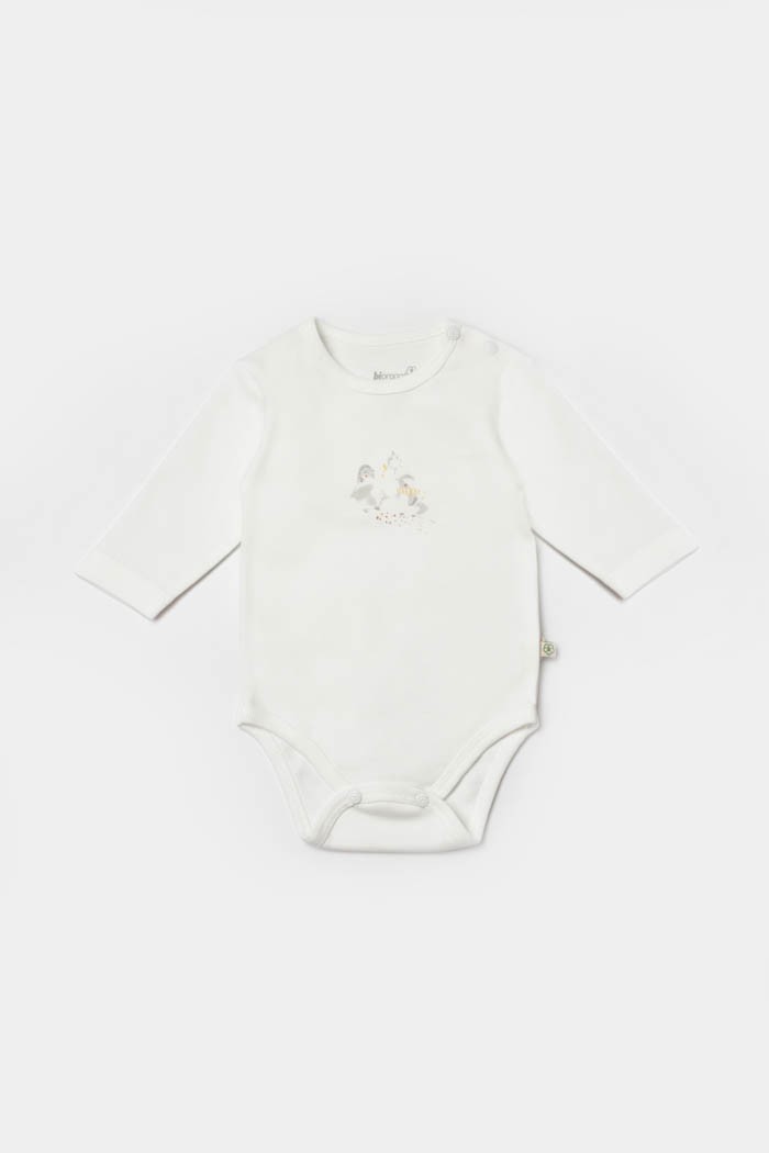 BiOrganic Bebi bodi BiOrganic dugi rukav,bež,68cm.