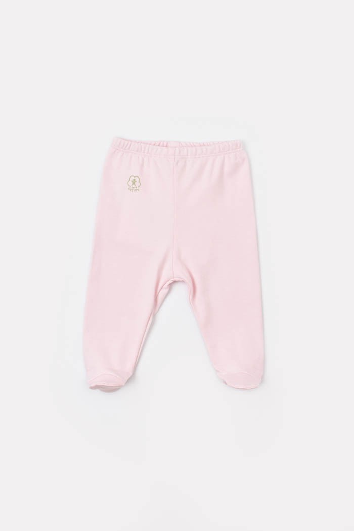 BiOrganic Pantalone za bebe BiOrganic priroda roze 74 cm