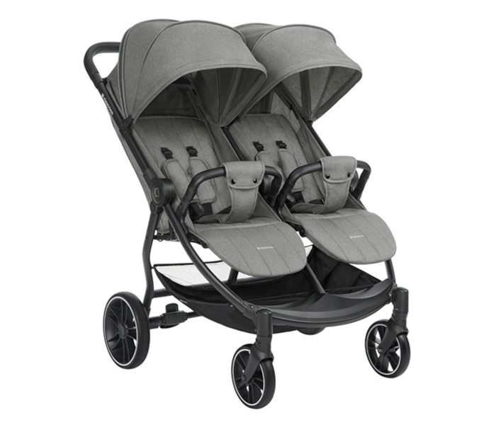 Kikkaboo Kolica za blizance Kikkaboo, svijetlo siva