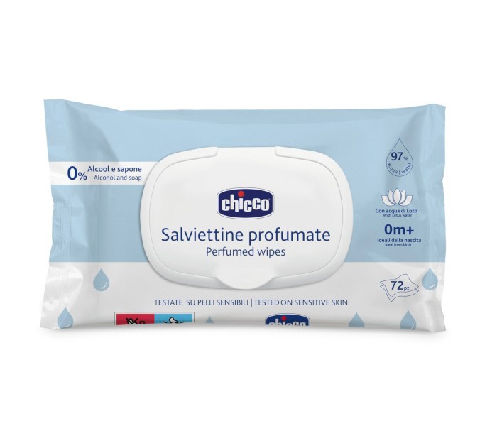 Chicco Maramice vlažne 72 kom sa poklopcem