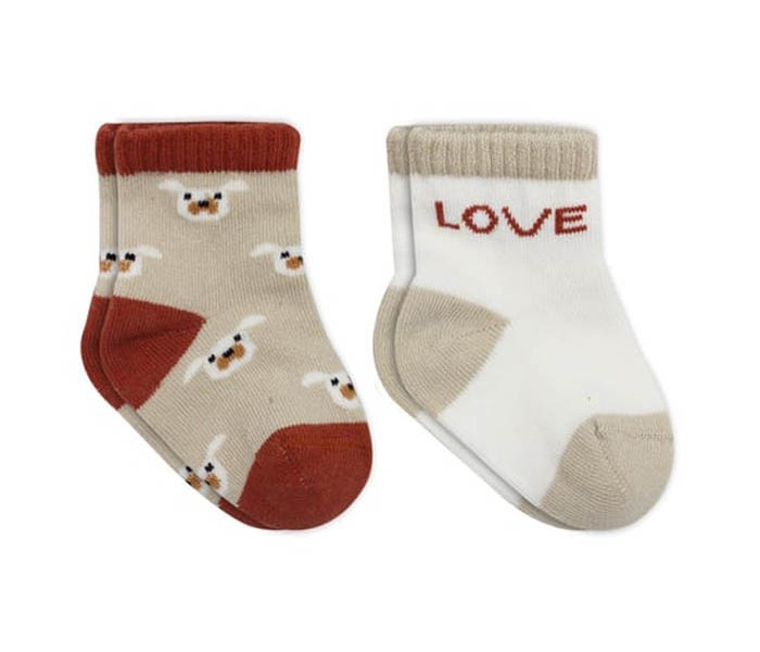 BiStyle Čarapice za bebe BiStyle 2/1,bež-12-24