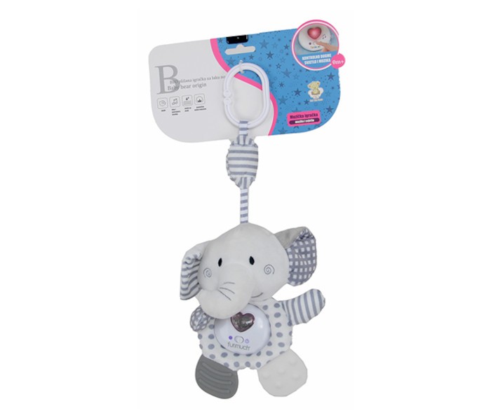 BBO BBO Plišana muzička igračka za laku noć