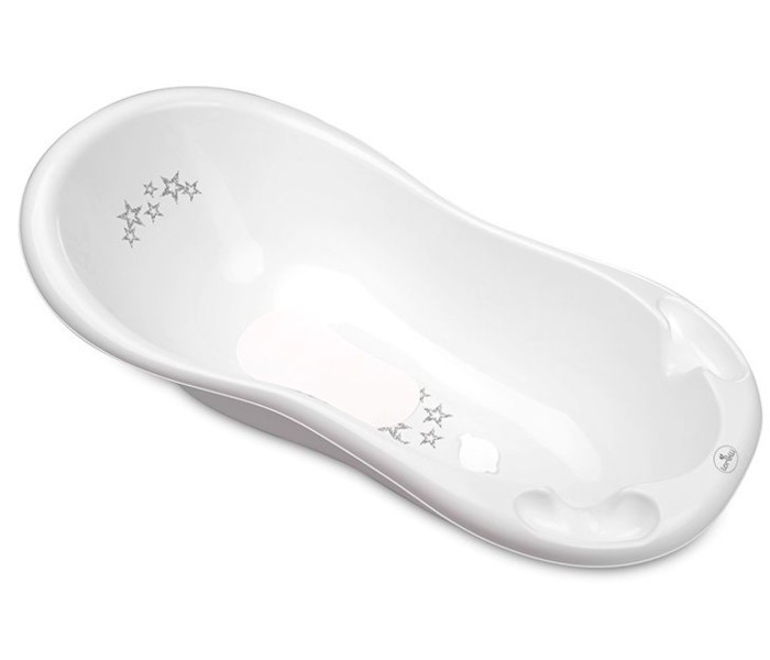 Banjica Lorelli 100 cm sa neklizajućom podlogom , little stars white