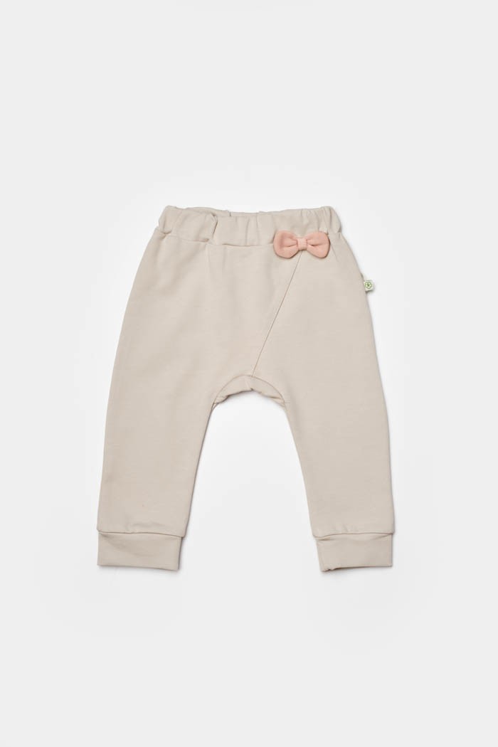 BiOrganic Bebi pantalone BiOrganic, bež, 92cm