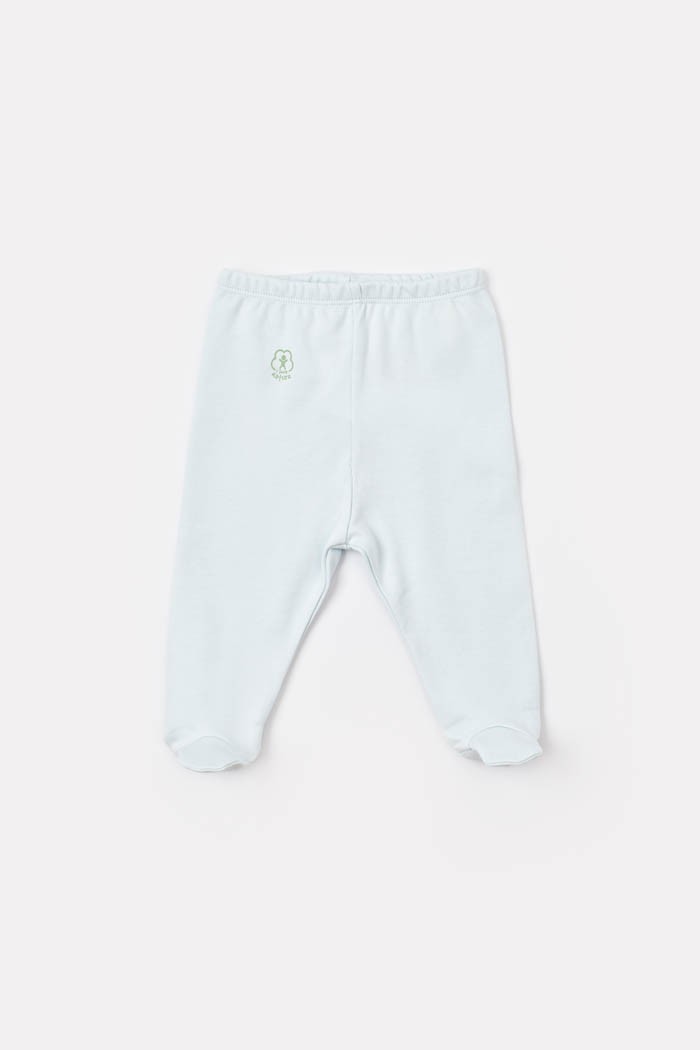 BiOrganic Pantalone za bebe BiOrganic priroda plave 74 cm