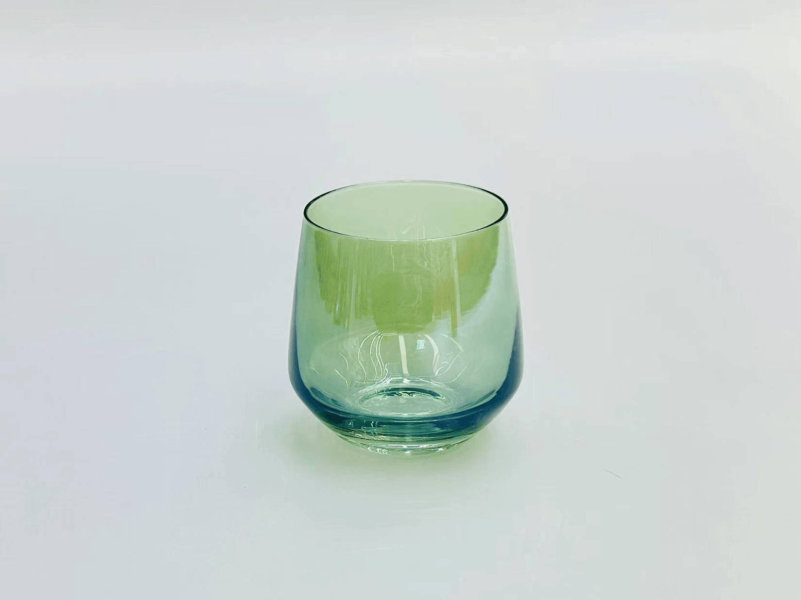 Čaše -zelene 6/1, 360ml 9*7.4*5.4cm  CB03-12