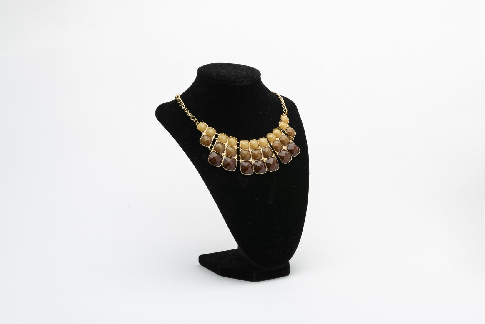 Ogrlica (E2-5500) W-2134 braon - 193