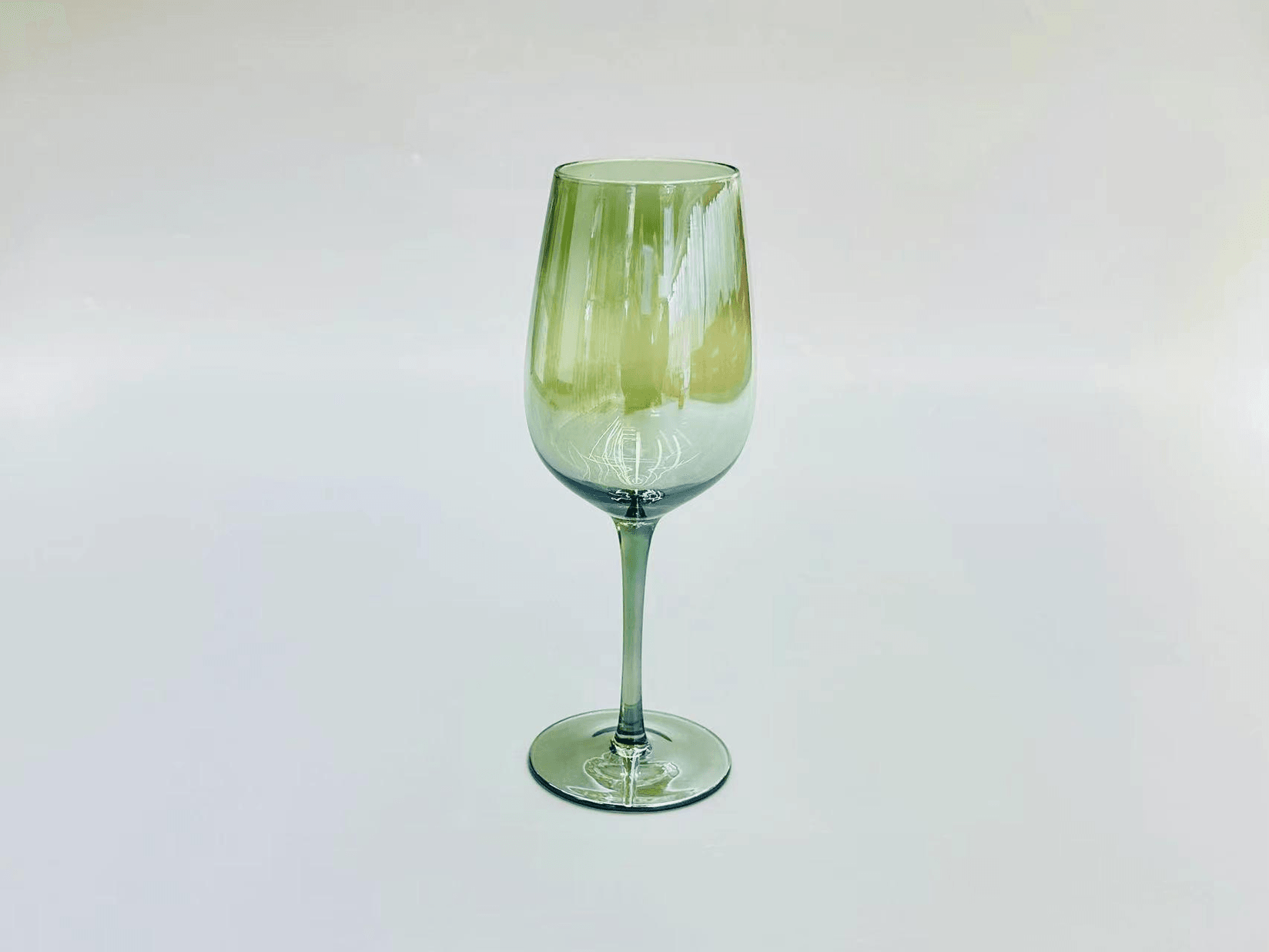 Čaše za vino -zelene 4/1, 450ml 22*6*8cm CB03-20