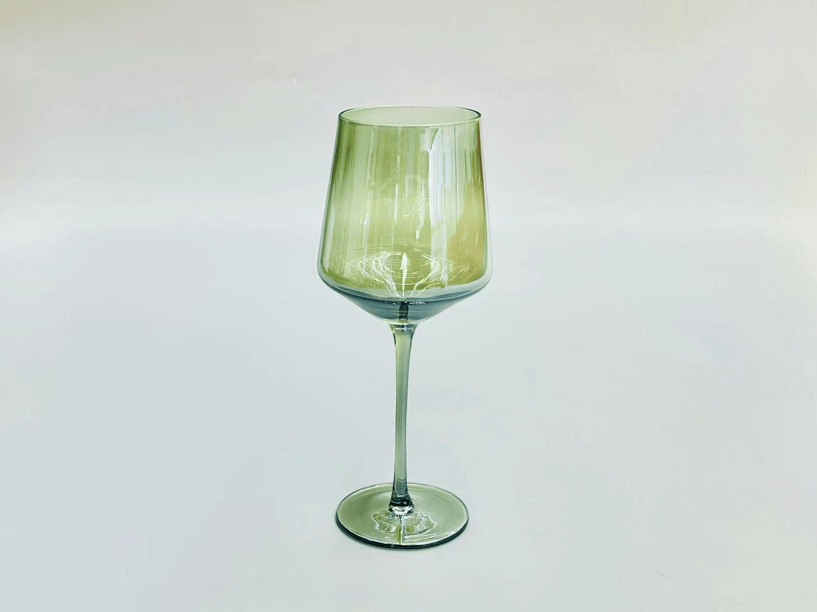 Čaše za vino -zelene 4/1,450ml  22.5*7*7.5cm  CB03-21